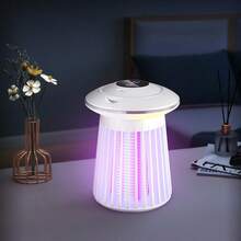3-Level Adjustable Mosquito Repellent Lamp, Outdoor Electric Mosquito Swatter, Electric Mosquito Coil, Electric Mosquito Swatter, Mosquito Repellent, Fly Trap, Indoor/Outdoor Electronic Mosquito Killer Lamp, ABS Plastic Shell - Multicolor - View 4