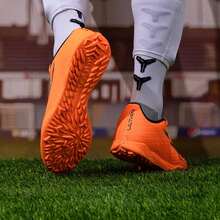 Puma 女式足球鞋训练鞋 ULTRA 6 PLAY TT 休闲鞋运动鞋 TT 足球鞋 108542-03 - 火紅-黑色-亮紅色 - 查看 12