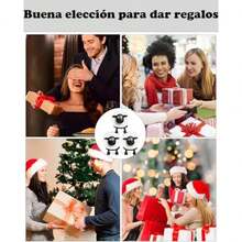 3 Piezas Porta Rollos Papel de baño,Soporte para Papel higiénico,No Hay Necesidad de perforar, la Imagen de Las ovejas Lindas Me - A - Ver 9