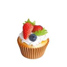 Realistic Paper Cup Cake Squeeze Toy, Slow Rebound Fake Soft Scented Model, Food Prop, Stress Relief Squeeze Toy - Birthday Gift - Holiday Gift - Multicolor - View 6