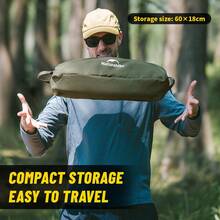 Naturehike 1pc Outdoor Fishing & Camping High Back Folding Chair, 150KG Weight Capacity - Multicolor - View 9