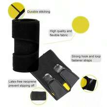 Adjustable Thigh Shapers And Compression Sleeves Are Suitable For Outdoor Sports And Indoor Gym Use - Black - View 6