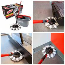 High Power Professional Microfiber Spin Mop System With Bucket And Wringer - 1 - View 1