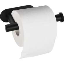 Portarrollos para Papel Higiénico, 304 Acero Inoxidable, Autoadhesivos Portarrollos para Baño y Cocina, Fácil de Instalar, Sopor - A - Ver 2