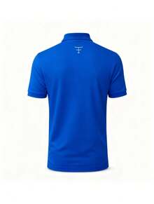 Men's Polo Shirt, Texas Country T-Shirts, Men's Blouses - 藍色 - 查看 4