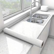 Thick White Marble Contact Paper, Waterproof, Peel And Stick, Suitable For Countertops, Cabinets, Kitchen And Bathroom Surfaces - Marble - View 9