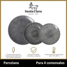 Santa Clara Assiettes - Electra (Graphite) - Voir 4