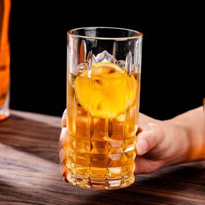 Conjunto de copos de cristal de alta qualidade, adequados para uísque, vinho e cerveja. Copos multifuncionais de luxo para uso doméstico.