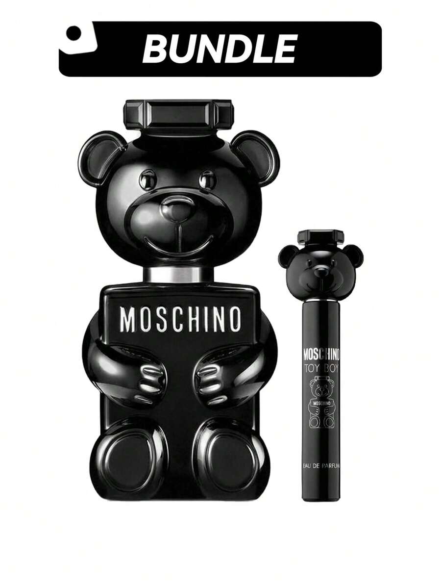 Moschino [Eau De Parfum Spray Bundle]Toy Boy Eau De Parfum Spray For Men + Toy Boy Eau De Parfum Spray For Men0.3oz/10ml+1.7oz/50ml - EDP - 查看 1