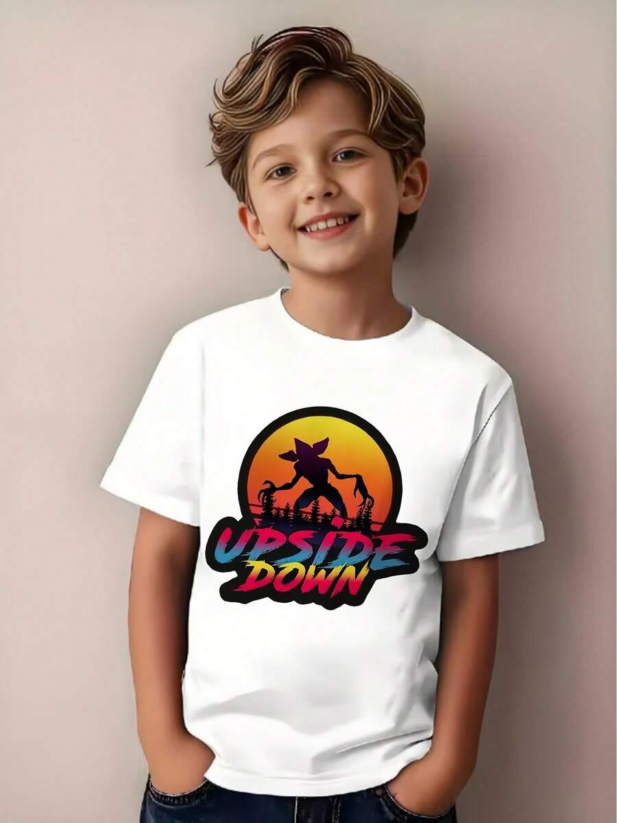 Tween Boys T-Shirts - White - View 1