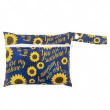 防水袋，干湿两用袋，旅行袋，沙滩袋，泳池袋，尿布袋，化妆包，防水湿袋-3个装 - 彩色 - 查看 4