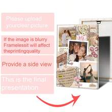 情人节个性化照片拼贴礼物（送给他），情侣定制照片拼贴礼物，情人节情侣定制礼物 - 彩色 - 查看 15