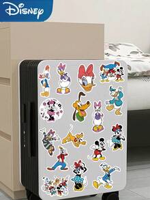 Disney 50pcs Cartoon Mickey Mouse Sticker Decals For Laptop Luggage Skateboard Notebook Phone Guitar Helmet Graffiti Aesthetic Stickers Gifts Toys - A - View 10