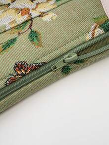 Women Floral Jacquard Lace Up Asymmetric Hem Elegant Corset Top, Suitable For New Year Party, Valentine's Day, Holidays - Multicolor - View 7