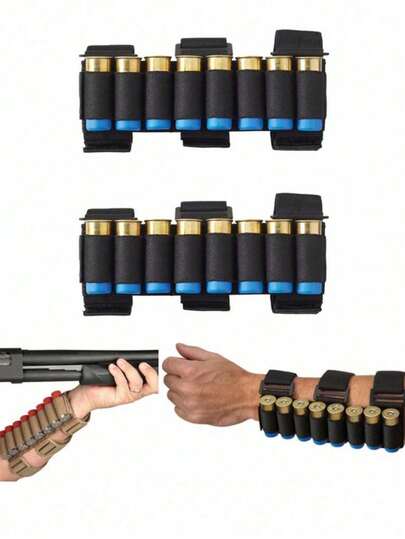 枪托收纳袋、霰弹枪弹壳架、HBmall枪管、可调节前托或枪托套袋、弹匣袋，非常轻便、易于使用且舒适。前护木弹壳支撑架设计用于快速高效装弹，非常轻便、易于使用且舒适。前护木弹壳支撑架设计用于快速高效装弹，易于拆卸和安装，易于安装和充电，适用于大多数射击枪支。