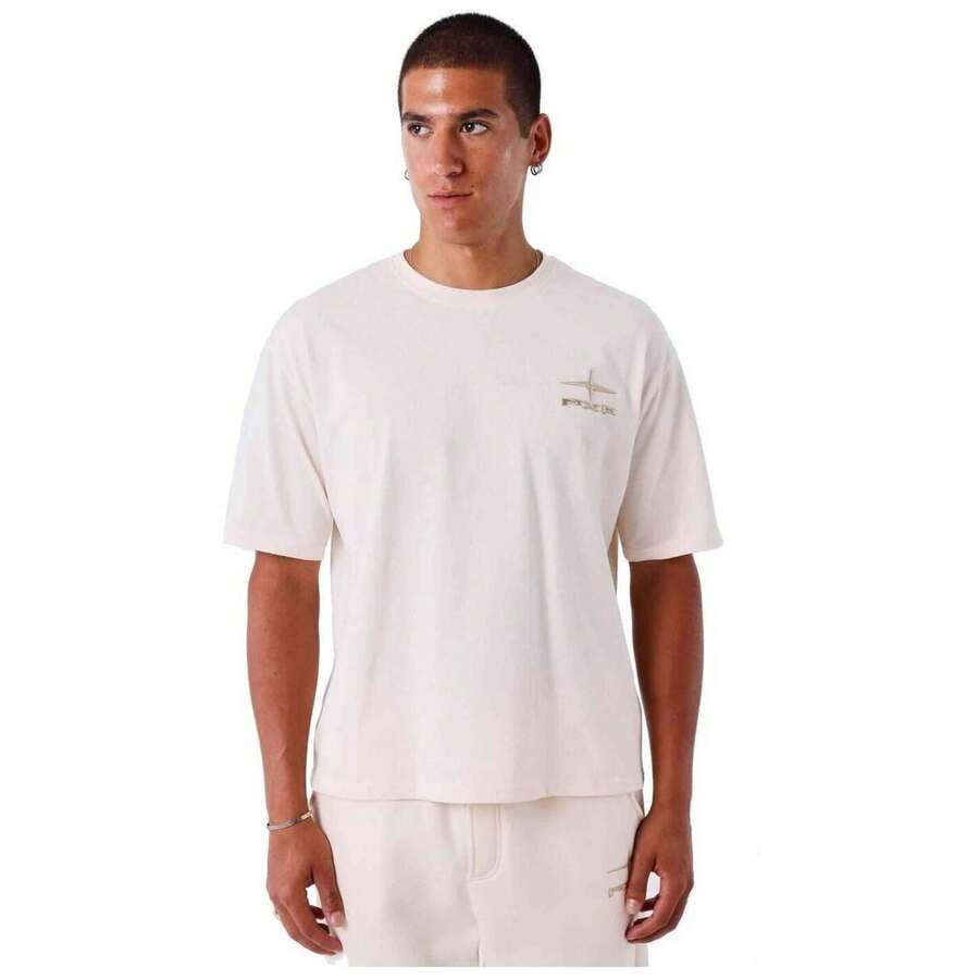 Men Sports Tees & Tanks - Beige - View 1