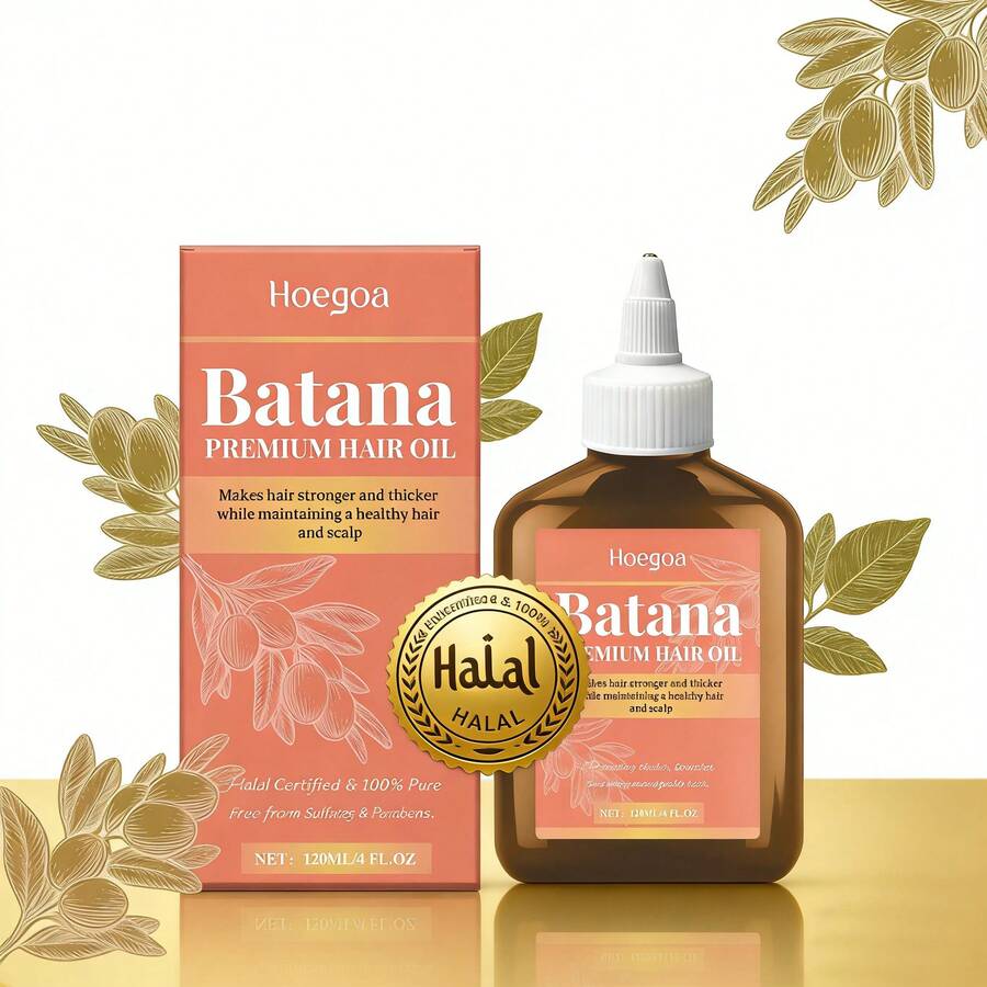 120毫升巴塔纳高级护发油 - 清真天然精华，滋养强韧秀发，减少断裂，改善头发易梳理度，深层滋养 - Batana - 查看 1
