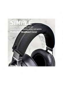 适用于 ATH M 系列的保护性头带套 - 适用于 M50X/M50/M40X/Virtuoso XT/SE/Wireless+ - 黑色 - 查看 7