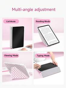 1 件装极简波点设计 Y 型折叠平板保护套，多角度旋转支架平板电脑保护套，兼容 iPad 2025/第十代/10.2 英寸 Pro 11 2021/2020/Mini 6,7，兼容三星 Galaxy Tab A8 10.5 英寸 2022，带笔槽，防摔，平板电脑支架保护壳，送给平板电脑用户的浪漫实用礼物 - 彩色 - 查看 5