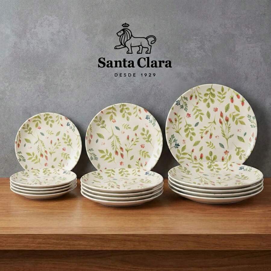 Santa Clara Pratos - Ramalhete - Ver 1