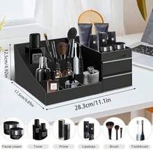 Perfume Storage Box, Perfume Sorting Box, Bathroom Dresser Storage Box, Men's Perfume Rack, Dresser Perfume Display Rack, Men's And Women's Dresser Perfume Rack, Bedroom - View 3