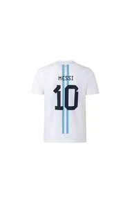 Adidas Messi No. 10 Argentina Triple Star Limited Edition T-Shirt White Tops Men - 彩色 - 查看 2