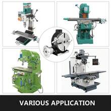 8inch Rotary Table Horizontal Vertical Milling Table, 4-Slot With Indexing Plate Set For Precision Milling Drilling (8 Inch 4-Slot) - 8-inch 4-slot - View 1