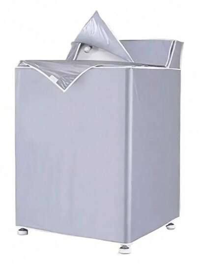 Cubierta para lavadora - Cubierta para lavadora de satén resistente - Cubierta ideal para lavadoras de talla grande de 20 kg a 22 kg - Cubiertas, bolsa, organizador y almacenamiento para lavadora y secadora