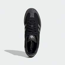Adidas Originals SAMBA OG W 男女通用休闲运动鞋，低帮 IH9052 - 黑灰色 - 查看 5