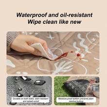 Naturehike 1pc Large Washable Double-Sided Waterproof Picnic Mat - Multicolor - View 6