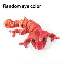 2026 Toy - 3D Printed Color Changing Chameleon - Movable Integrated Joint Animal Model - Color Changing Lizard Toy - High Quality Toy - Decoration - Desktop Decor - Easter Basket Filler - Easter Gift - School Toy - Office Toy - Home Toy - Outdoor Toy - Travel Toy - Classroom Stress Relief Toy - Small Toy - Bath Toy - Birthday Toy - Stress Relief Toy - Perfect Gift - Surprise Gift - Multicolor - View 17