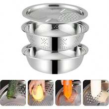 Colander & Salad Spinner - 24CM - View 3