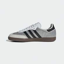 Adidas Originals Unisex SAMBA OG W Casual Sports Shoes, Low-Top IH9055 - Silver - View 2