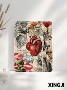 1 chiếc ốp bảo vệ máy tính bảng họa tiết giải phẫu người, tương thích với các dòng máy 10.2" 10th/ (A16) 11" 11th 2025, Pro 11" 2021/2020, Galaxy Tab A8 10.5" 2022, Matepad 10.4/Tab, có khe cắm bút cảm ứng, chống rơi, giá đỡ máy tính bảng, tự động tắt/mở màn hình. - Nhiều màu - Xem 5