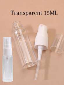 Bowknot Pattern Transparent Travel Spray Bottle, Multi-Functional Fine Mist Spray Bottle, Suitable For Travel And Business Trips, Makeup Remover Dispenser Bottle, Hair Spray Bottle, Used For Hair Styling, Cleaning, Plants, Facial Moisturizing - Multicolor - View 14