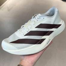 Adidas 男鞋adizero boston13馬拉松減震耐磨透氣運動跑步鞋 - 米色/棕色 - 查看 7