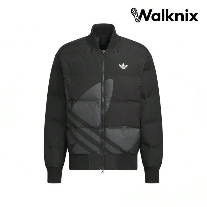 Adidas Originals Chillax Lwd Warm Soft Comfortable Stylish Jacket Down Coat Black Jacket Men - 彩色 - 查看 1