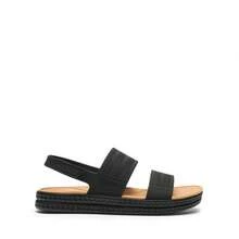Women Beach Sandals Fashion Comfortable Flat Sandals Platform Summer Water Outdoor Casual Walking Shoes - 黑色 - 查看 8