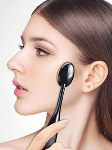 Basic Foundation Brush, Makeup Brush, Skin Base Makeup Brush, Beauty Tool - Multicolor - View 1