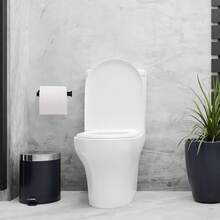 Portarrollos para Papel Higiénico, 304 Acero Inoxidable, Autoadhesivos Portarrollos para Baño y Cocina, Fácil de Instalar, Sopor - A - Ver 6