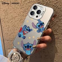 Miniso Disney Lilo & Stitch Playful Stitch All-Over Print Phone Case Suitable For IPhone 17/17 Pro/17 Pro Max/17 Air/16/15/14/13/12/11/X Series Iphone 17 Pro Max Case Iphone 17 Pro Case Iphone 17 Case Stocking Stuffers The Girlfriend - 粉色 - 查看 3