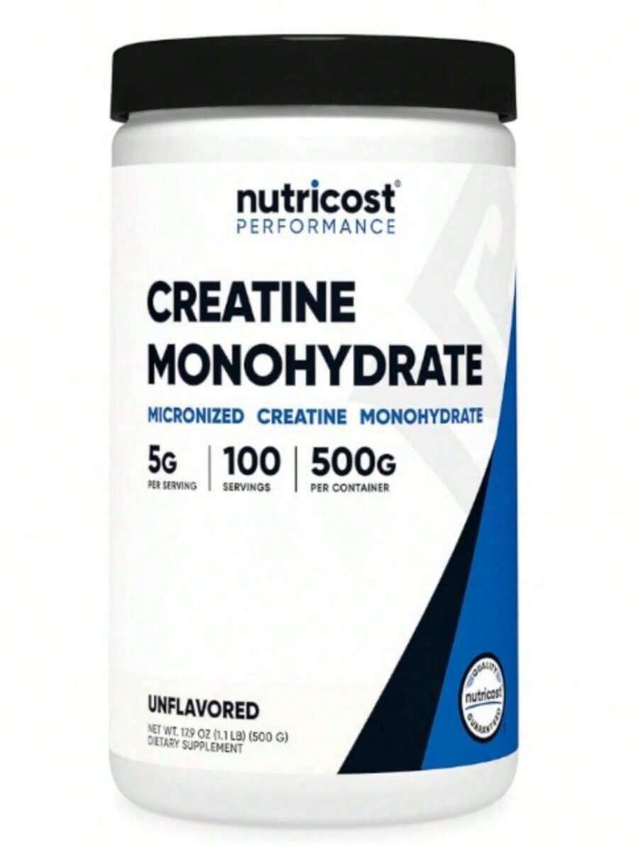 Creatine Monohydrate Micronized Powder 500G, 5000mg Per Serv (5g) - 100 Servings, 17.9 Oz - 數量 - 查看 1