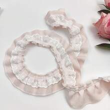 1 Yard Plaid Lace Trim, Sewing & Home Textile Accessory - Multicolor - View 6