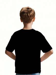 Teen Boys T-Shirts - 黑色 - 查看 2