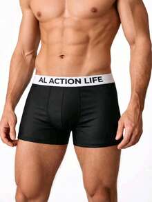 Set Of 10 Men's Premium Boxer Briefs – Soft, Breathable, And Durable Fabric - 彩色 - 查看 4