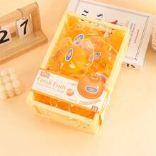 2026新款 - 能量提升及轻度放松工具 - 透明橙色缝线快速回弹款，逼真水果造型，释放正能量创意展示 - 完美礼物 - 生日礼物 - 复活节礼物 - 情人节礼物 - 彩色 - 查看 4