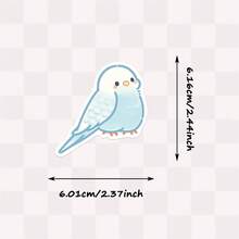 SCXXBSW 40pcs Parrot Stickers, Cute Cartoon Stcikers For DIY Purposes Such As Skateboarding, Water Bottles, Laptops, And Mobile Phones - A - View 3