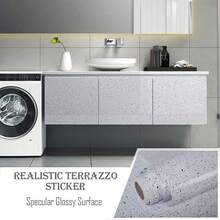 Thick White Marble Contact Paper, Waterproof, Peel And Stick, Suitable For Countertops, Cabinets, Kitchen And Bathroom Surfaces - Marble - View 16