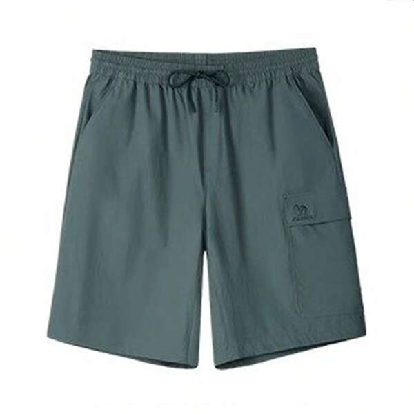 CAMEL CROWN Men's Summer Sports Casual Shorts, Quick-Drying And Breathable Cargo Shorts, Five-Point Pants