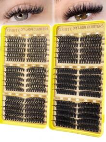 570/530pcs Individual False Eyelashes, Eyelash Book, Cluster False Eyelashes, DIY Eyelash Extension, Cluster False Eyelashes, Individual False Eyelashes, False Eyelashes - View 11